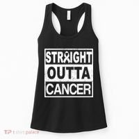 Straight Outta Cancer Women's Tank Top thumb 0