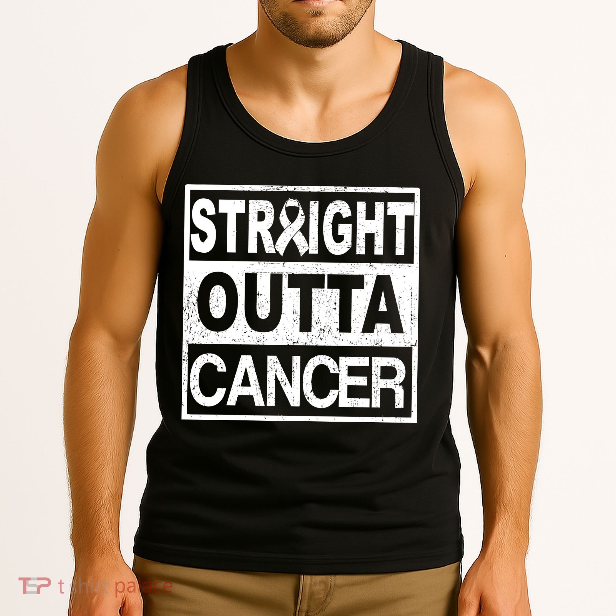 Straight Outta Cancer Tank Top