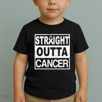 Straight Outta Cancer Toddler T-Shirt thumb 2