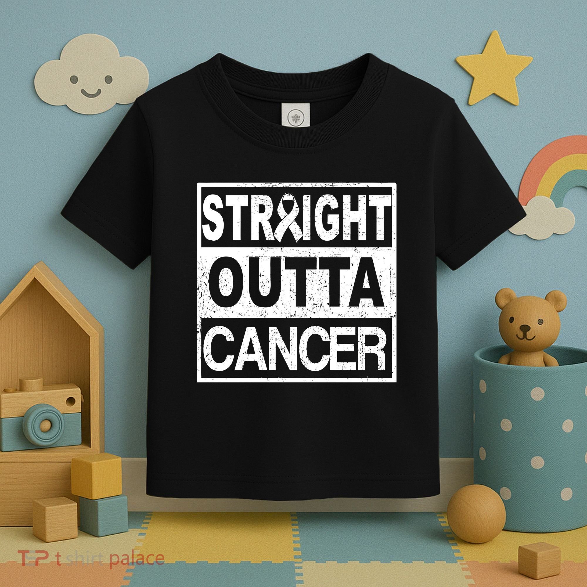 Straight Outta Cancer Toddler T-Shirt