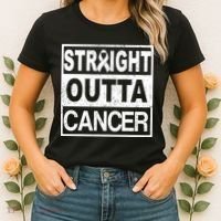 Straight Outta Cancer Women's T-Shirt thumb 2
