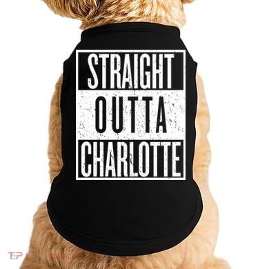 Straight Outta Charlotte Doggie Tank