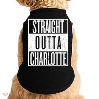 Straight Outta Charlotte Doggie Tank thumb 0