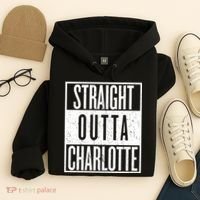 Straight Outta Charlotte Hoodie thumb 4