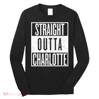 Straight Outta Charlotte Long Sleeve Shirt thumb 0