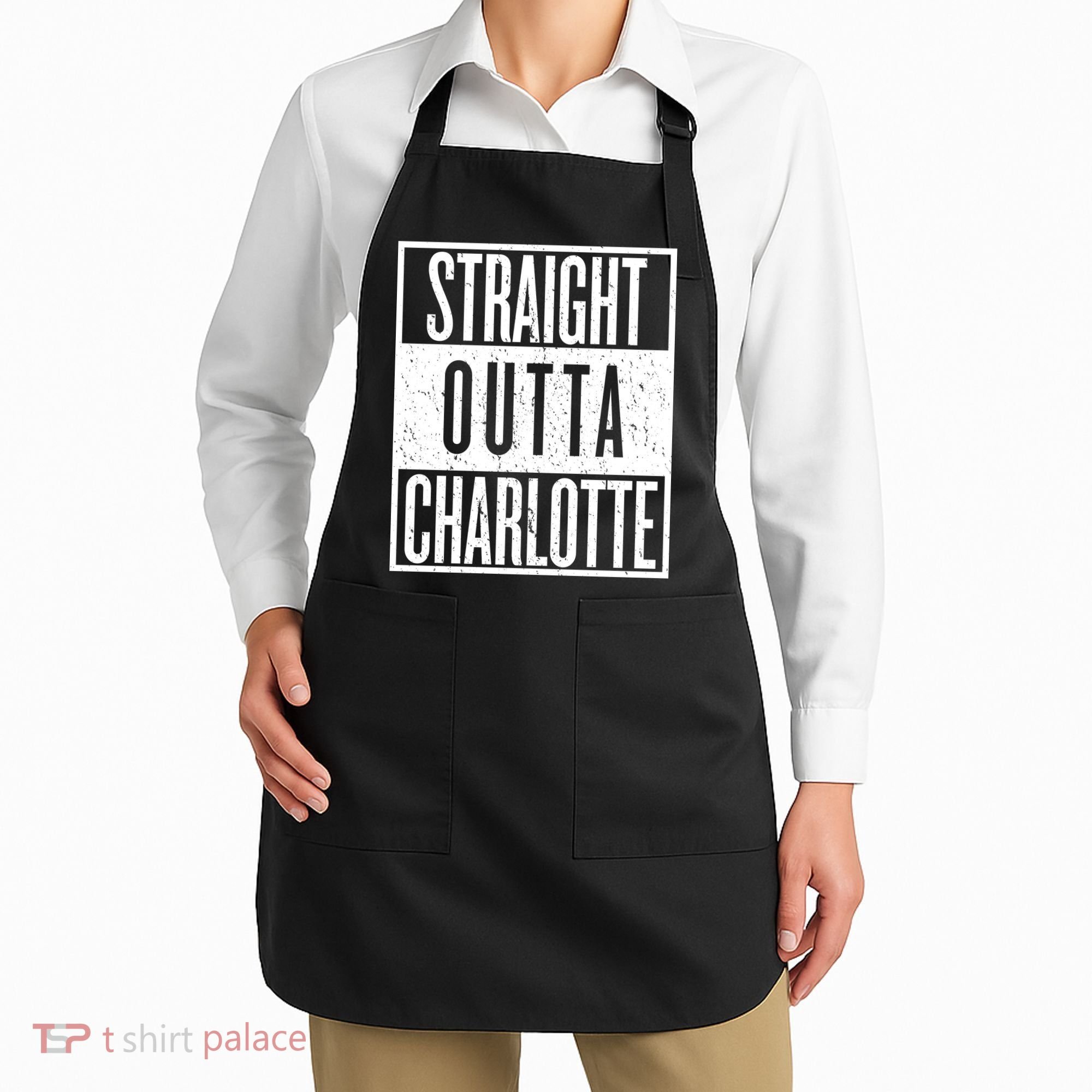 Straight Outta Charlotte Apron