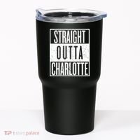 Straight Outta Charlotte Tumbler thumb 0