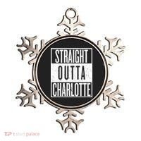 Straight Outta Charlotte Ornament thumb 0