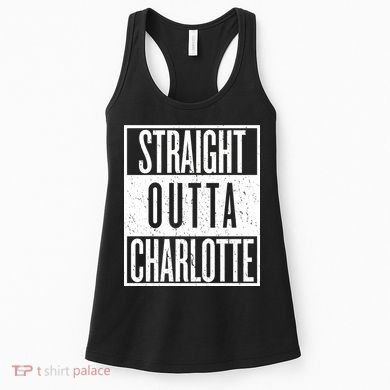 Straight Outta Charlotte Women's Tank Top
