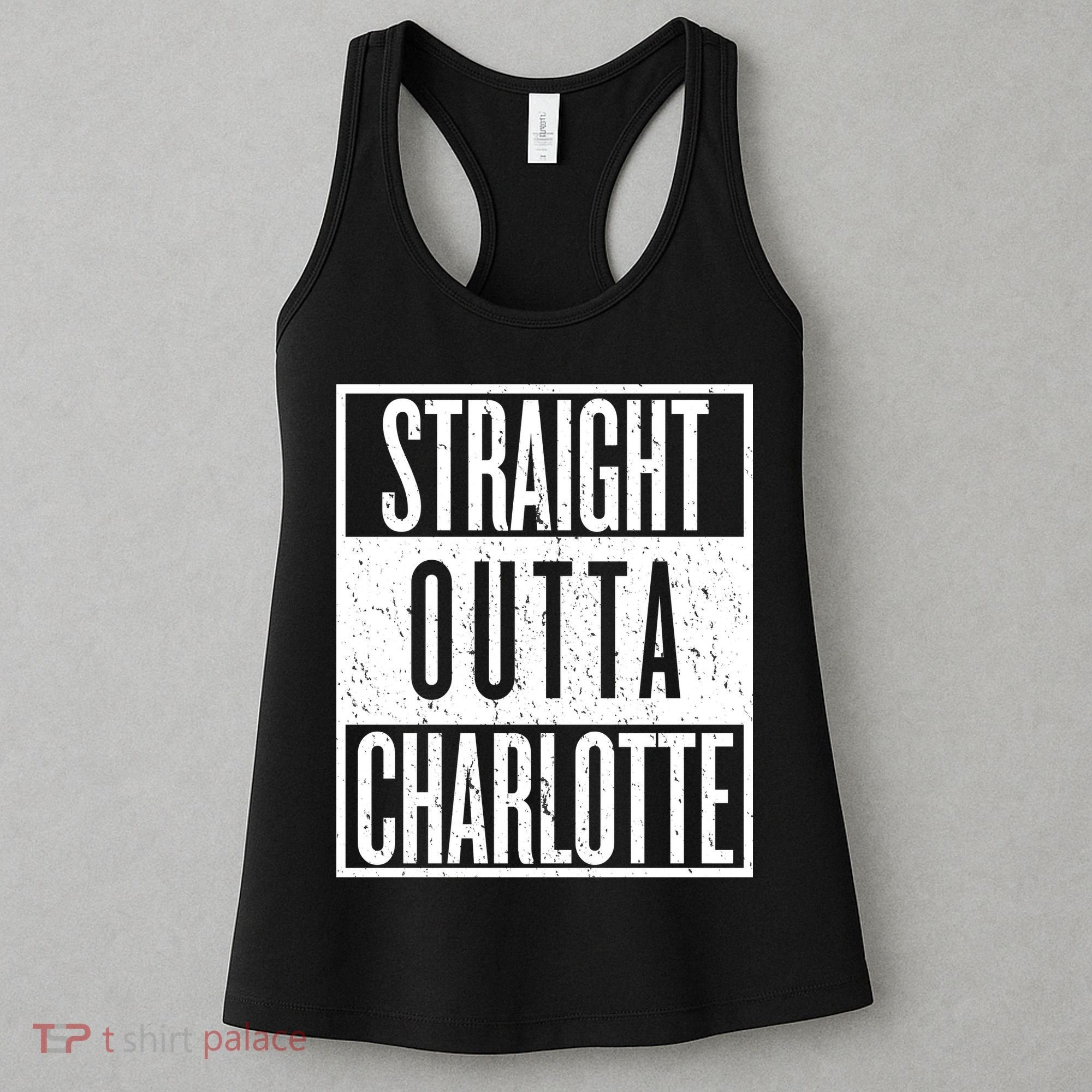 Straight Outta Charlotte Women's Tank Top