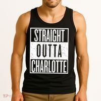 Straight Outta Charlotte Tank Top thumb 3