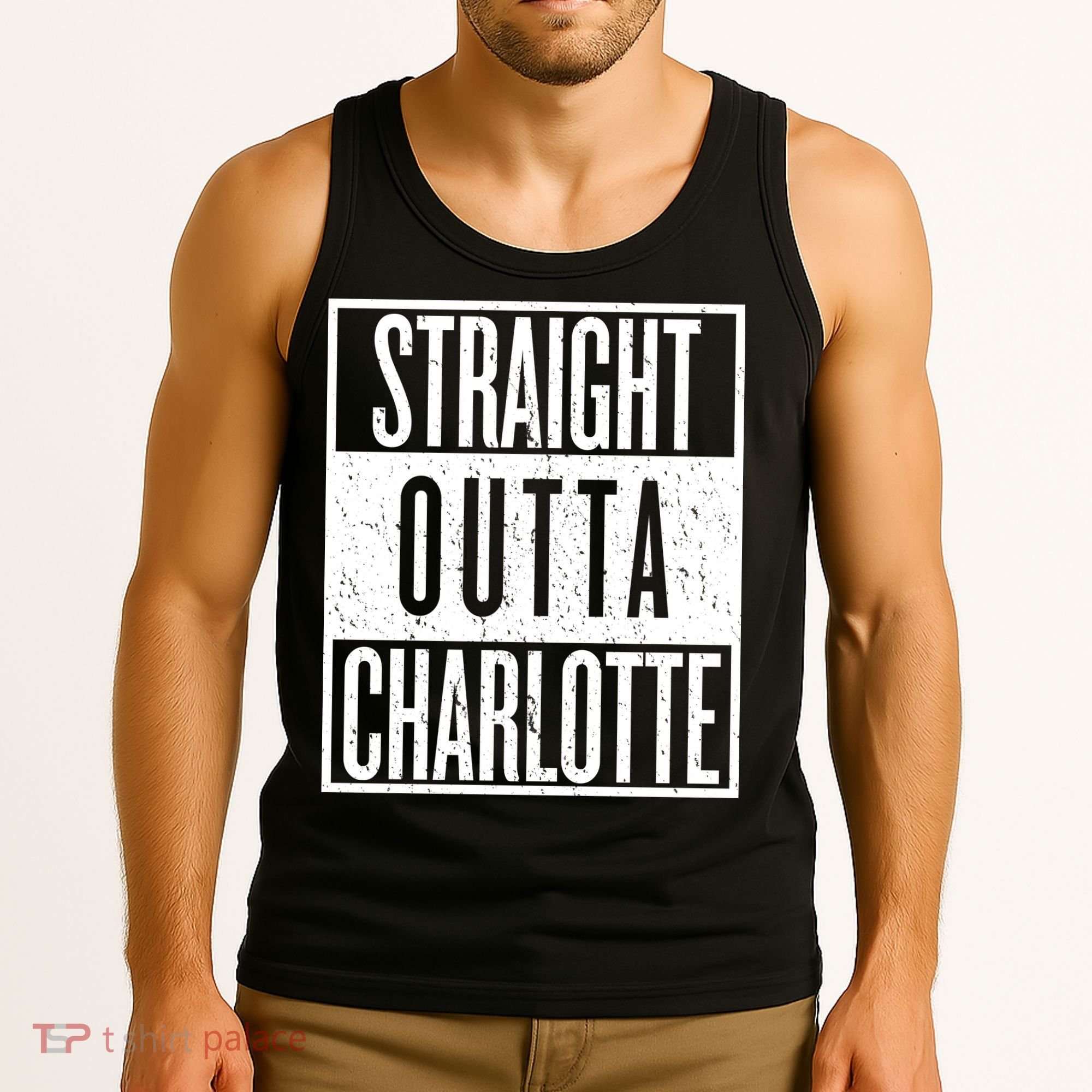 Straight Outta Charlotte Tank Top