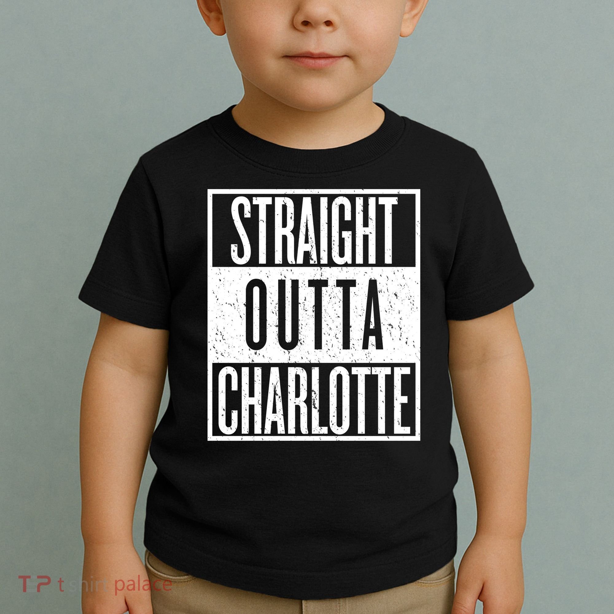Straight Outta Charlotte Toddler T-Shirt