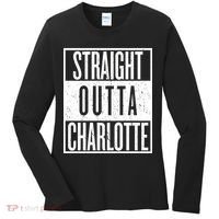 Straight Outta Charlotte Women's Long Sleeve Shirt thumb 0