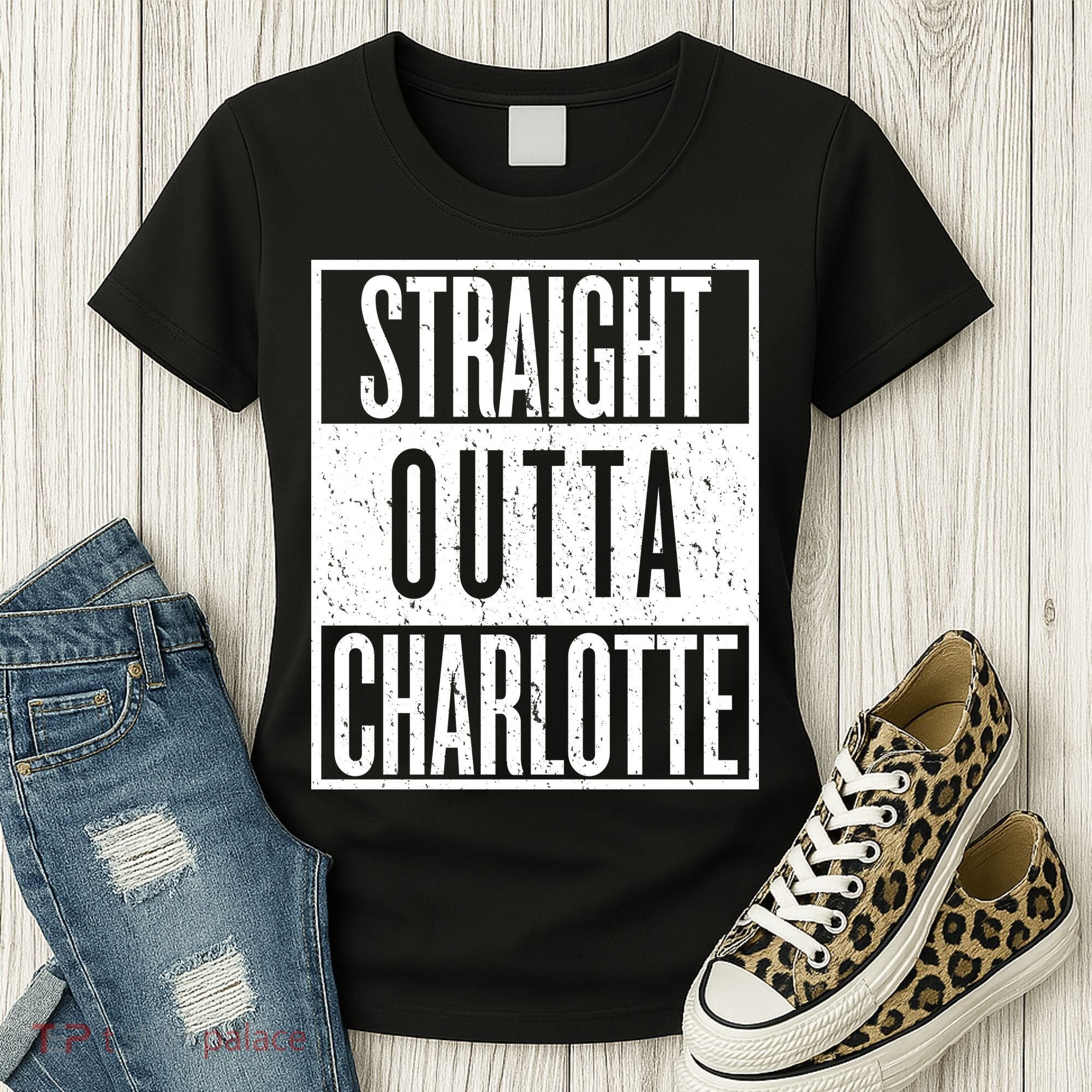 Straight Outta Charlotte Women's T-Shirt