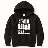 Straight Outta Charlotte Kids Hoodie thumb 0