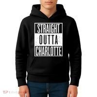 Straight Outta Charlotte Kids Hoodie thumb 4