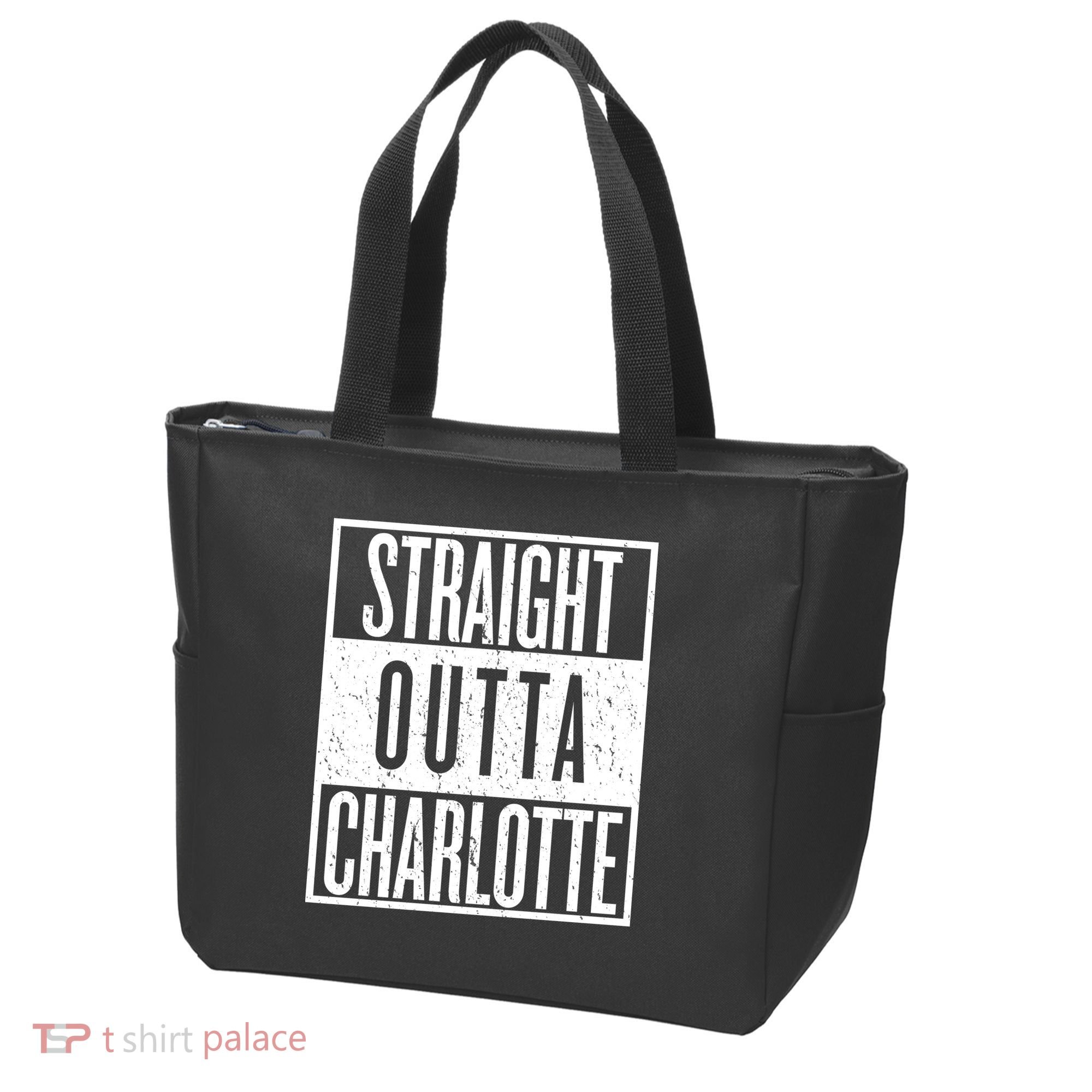 Straight Outta Charlotte Tote Bag
