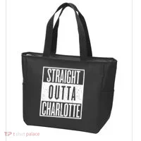 Straight Outta Charlotte Tote Bag thumb 3