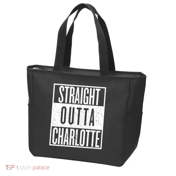 Straight Outta Charlotte Tote Bag