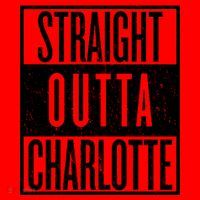 Straight Outta Charlotte Santa Hat thumb 1