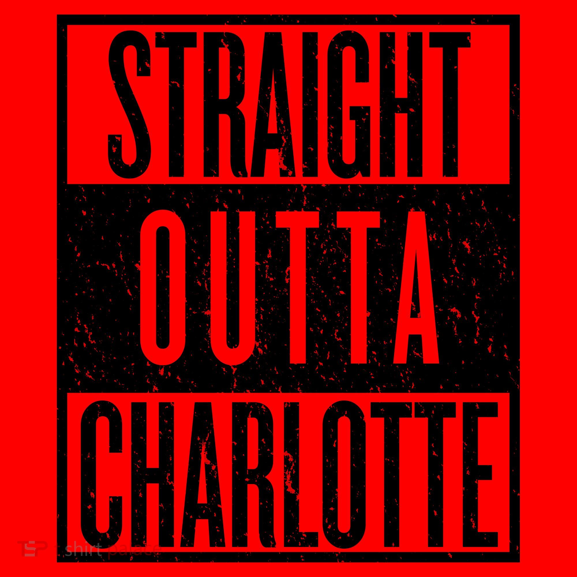Straight Outta Charlotte Santa Hat