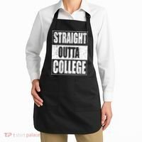 Straight Outta College Apron thumb 2