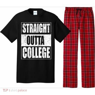 Straight Outta College Pajama Set