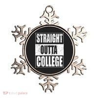 Straight Outta College Ornament thumb 0