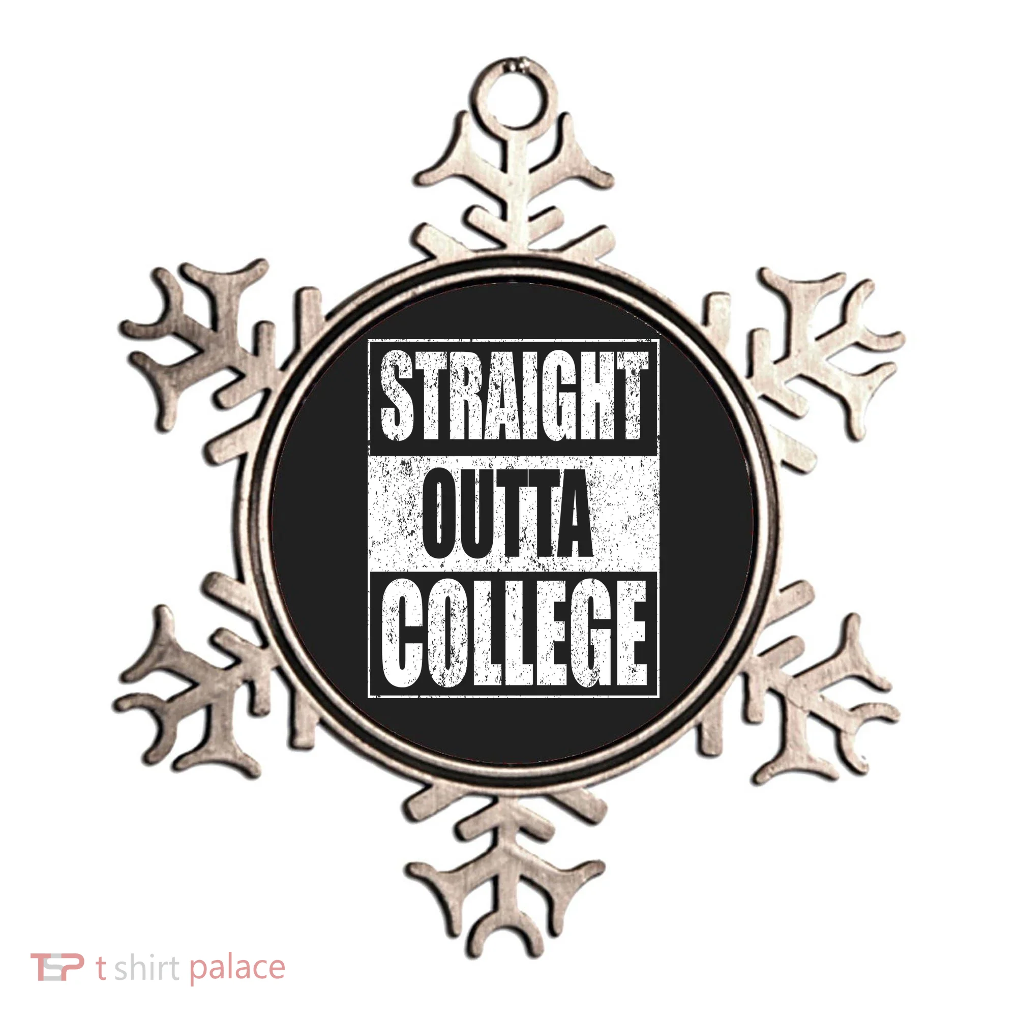 Straight Outta College Ornament