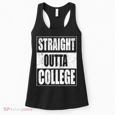 Straight Outta College Women's Tank Top