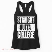 Straight Outta College Women's Tank Top thumb 0