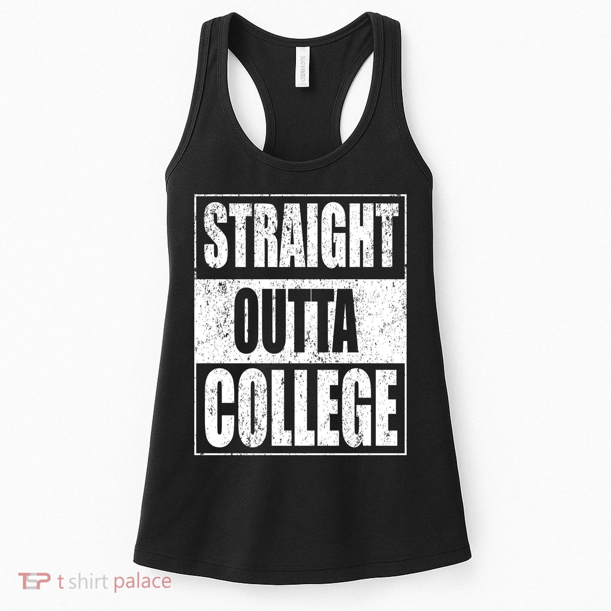 Straight Outta College Women's Tank Top