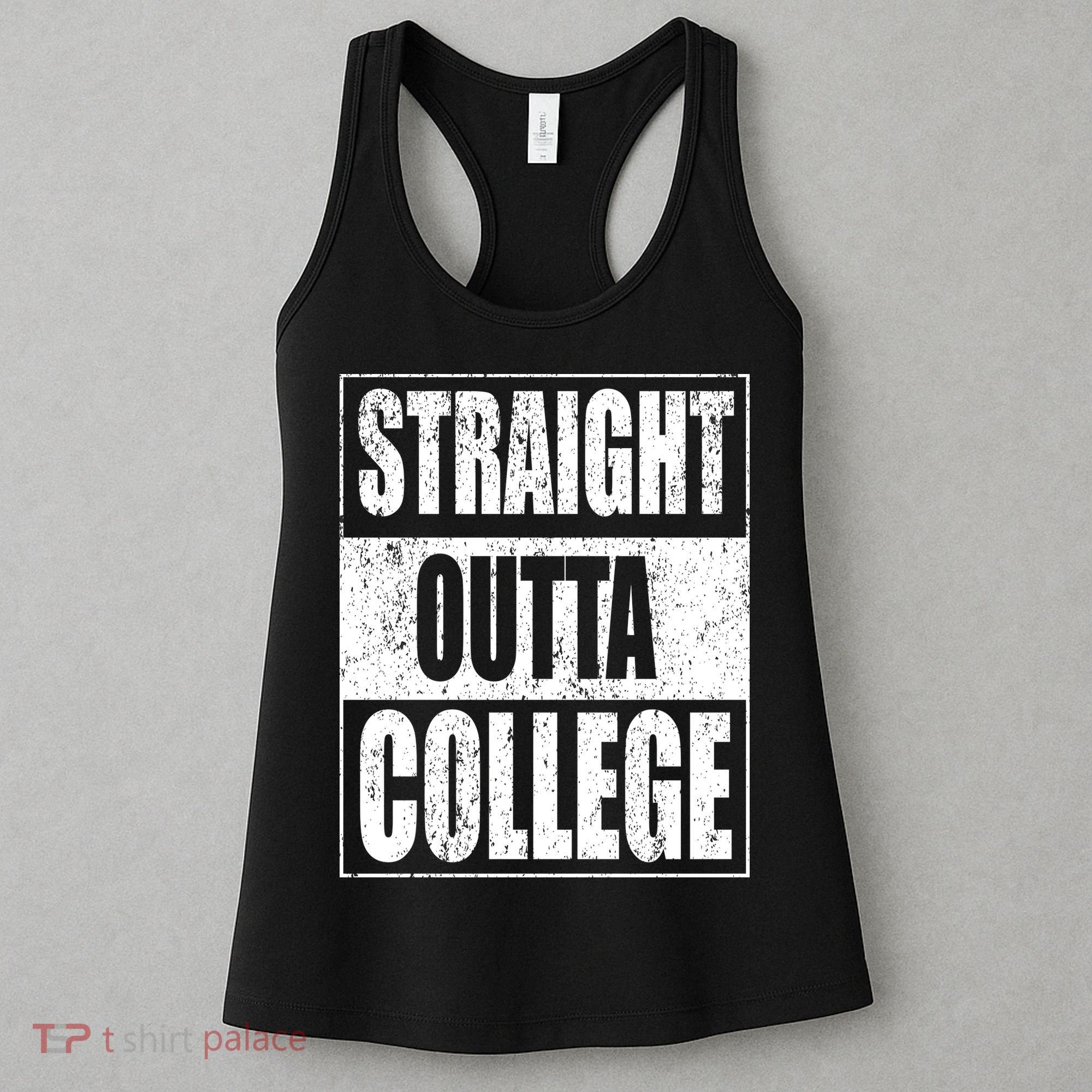 Straight Outta College Women's Tank Top