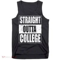 Straight Outta College Tank Top thumb 0