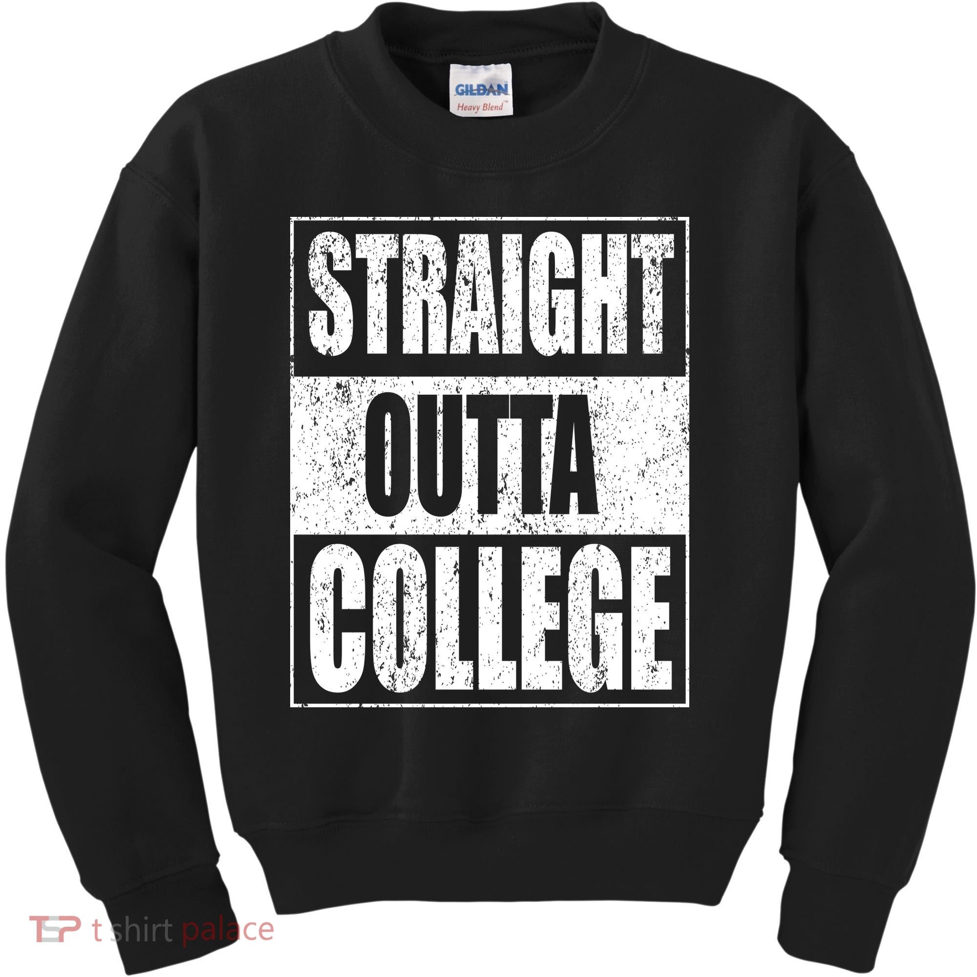 Straight Outta College Kids Sweatshirt