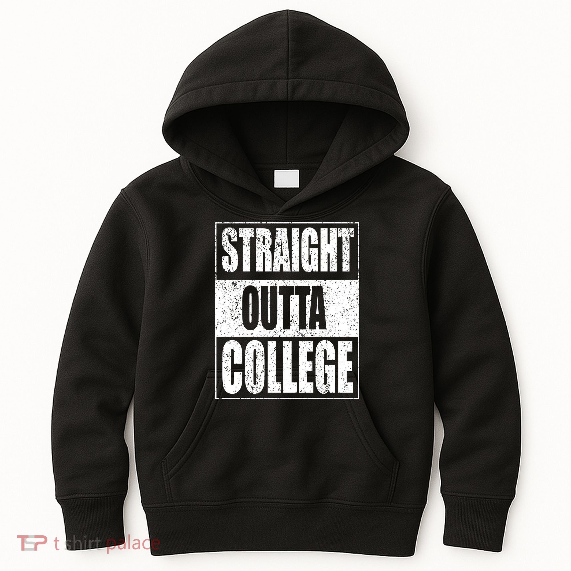 Straight Outta College Kids Hoodie