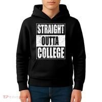 Straight Outta College Kids Hoodie thumb 4