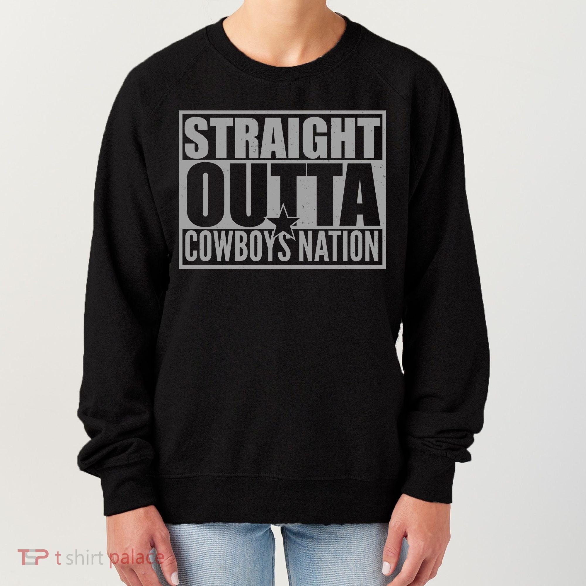 Straight Outta Cowboys Nation Women's Sweatshirt