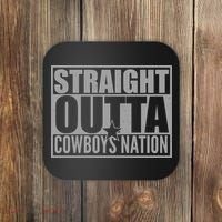 Straight Outta Cowboys Nation Coaster thumb 0