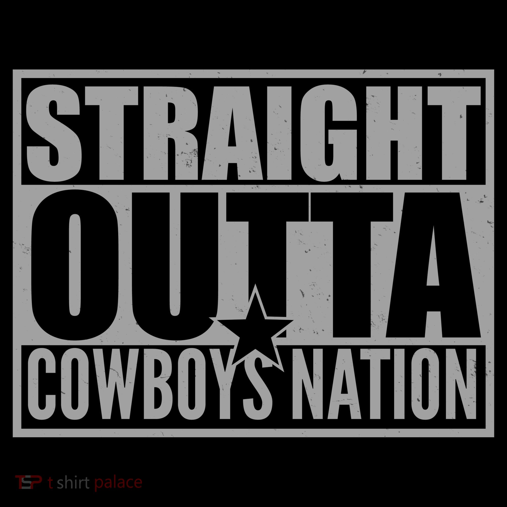 Straight Outta Cowboys Nation Baby Bodysuit