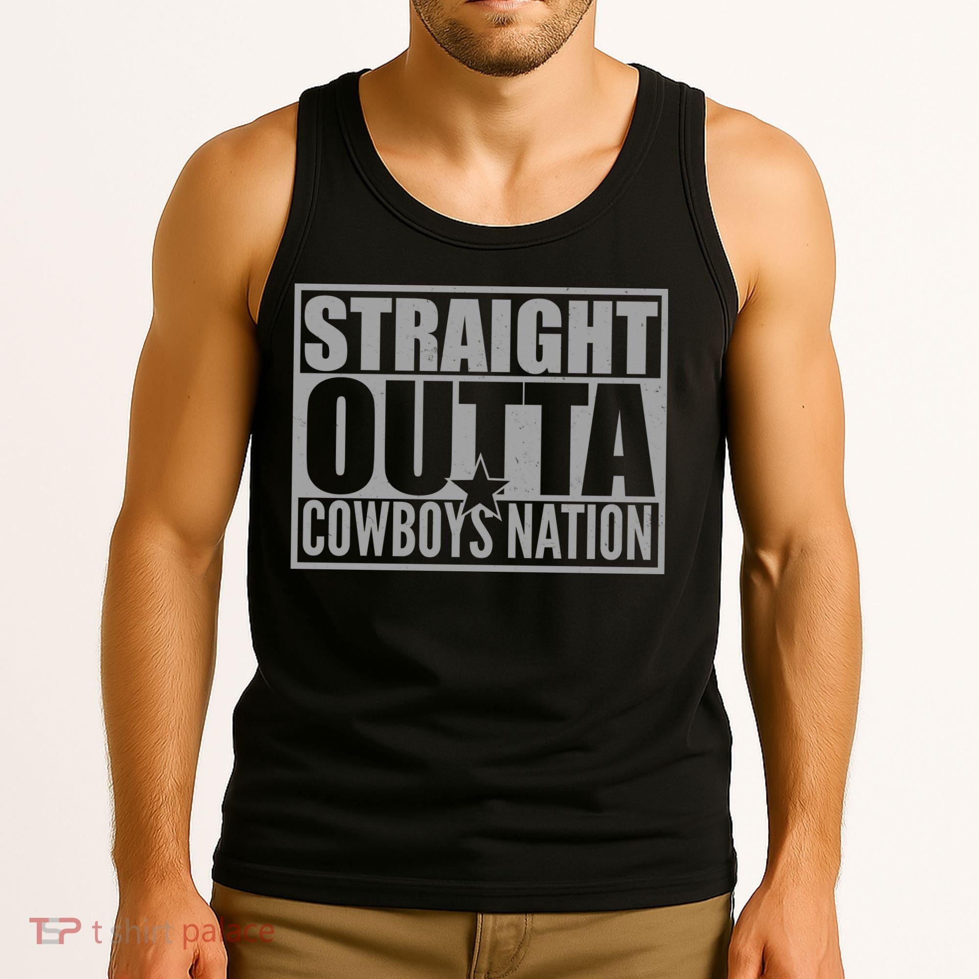 Straight Outta Cowboys Nation Tank Top