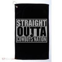 Straight Outta Cowboys Nation Golf Towel thumb 0
