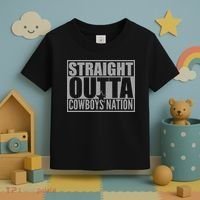 Straight Outta Cowboys Nation Toddler T-Shirt thumb 3