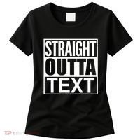 Straight Outta Custom Text Personalized   Women's T-Shirt thumb 0
