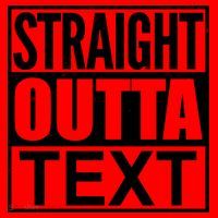 Straight Outta Custom Text Personalized   Santa Hat thumb 1