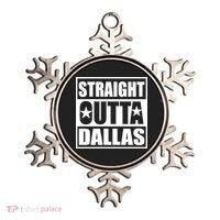 Straight Outta Dallas Texas City Ornament thumb 0