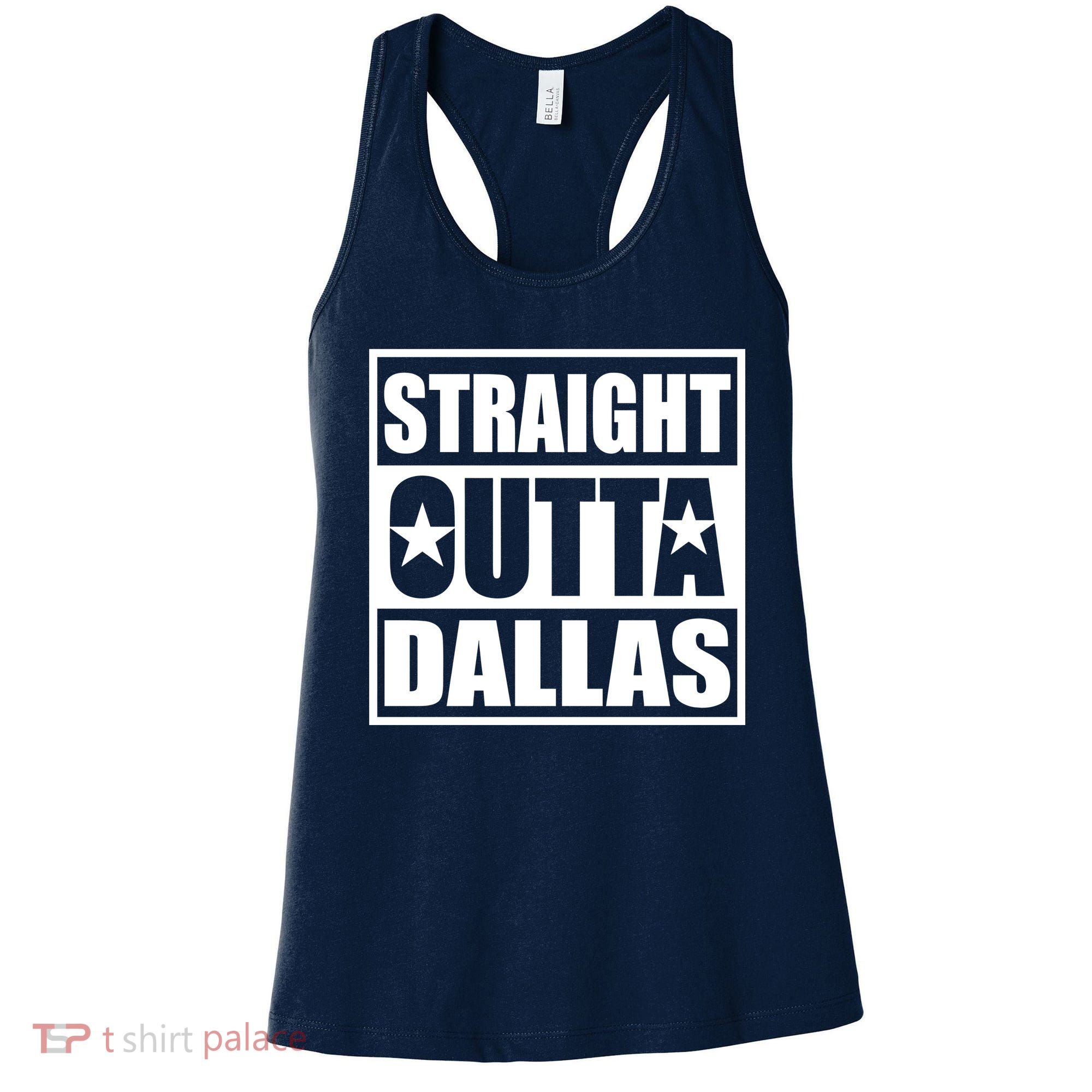 Straight Outta Dallas Texas City Women's Tank Top