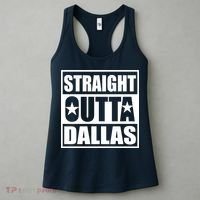 Straight Outta Dallas Texas City Women's Tank Top thumb 3