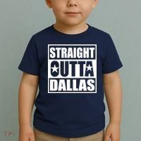Straight Outta Dallas Texas City Toddler T-Shirt thumb 2